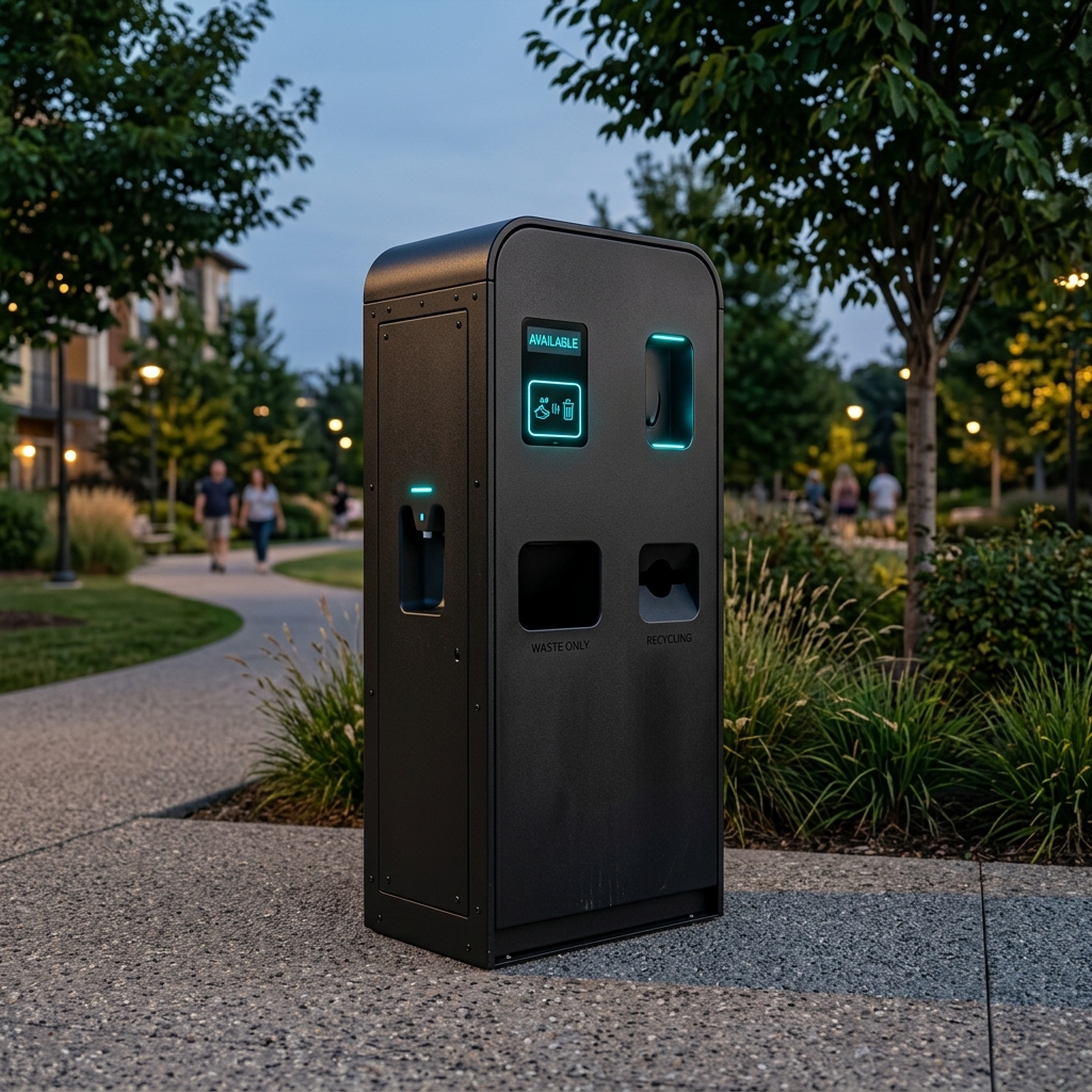 High-Tech Sanitization Station
